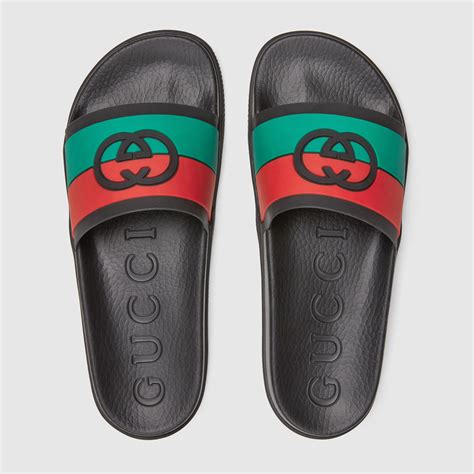 gucci knockoff slides for men.